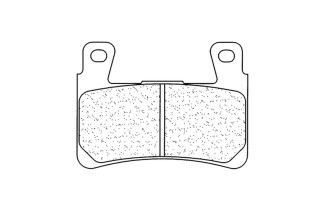 Plaquettes de frein CL BRAKES route métal fritté - 2711XBK5