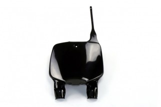 Plaque numéro frontale UFO noir Kawasaki KX125/250