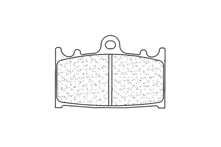 Plaquettes de frein CL BRAKES route métal fritté - 2251XBK5
