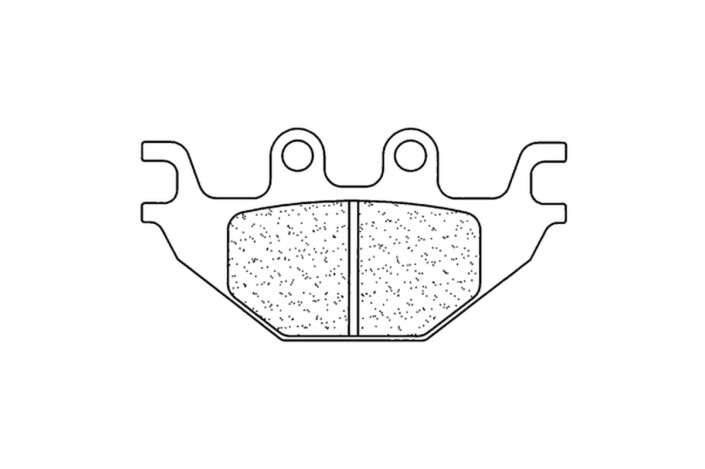 Plaquettes de frein CL BRAKES Quad métal fritté - 1147ATV1