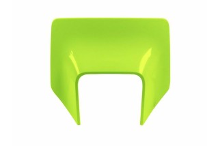 Plaque numéro frontale RACETECH jaune fluo Husqvarna TE/FE