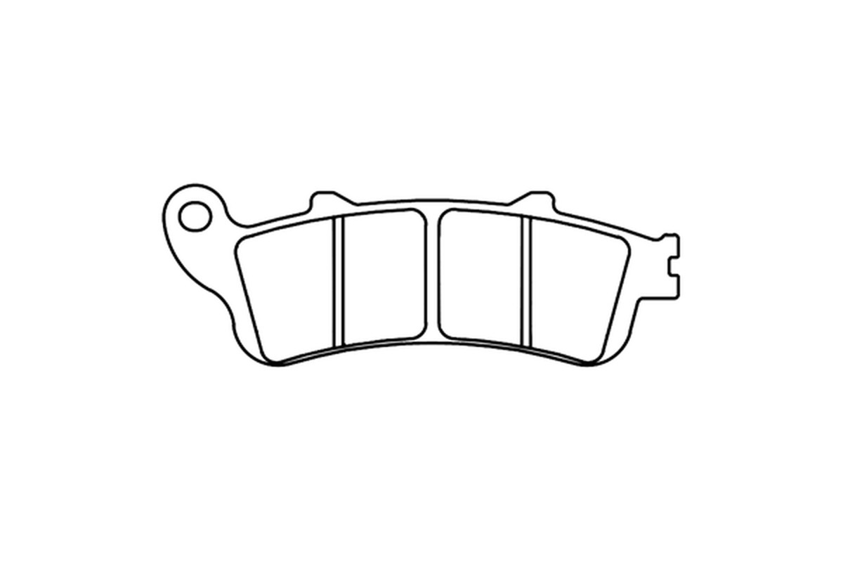 Plaquettes de frein CL BRAKES Route métal fritté - 1231RX3