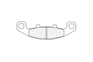 Plaquettes de frein CL BRAKES route métal fritté - 2304A3+