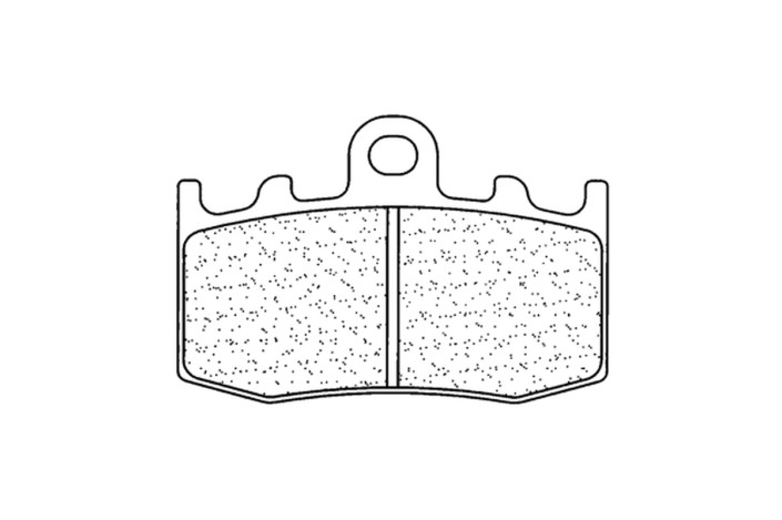 Plaquettes de frein CL BRAKES route métal fritté - 1101A3+