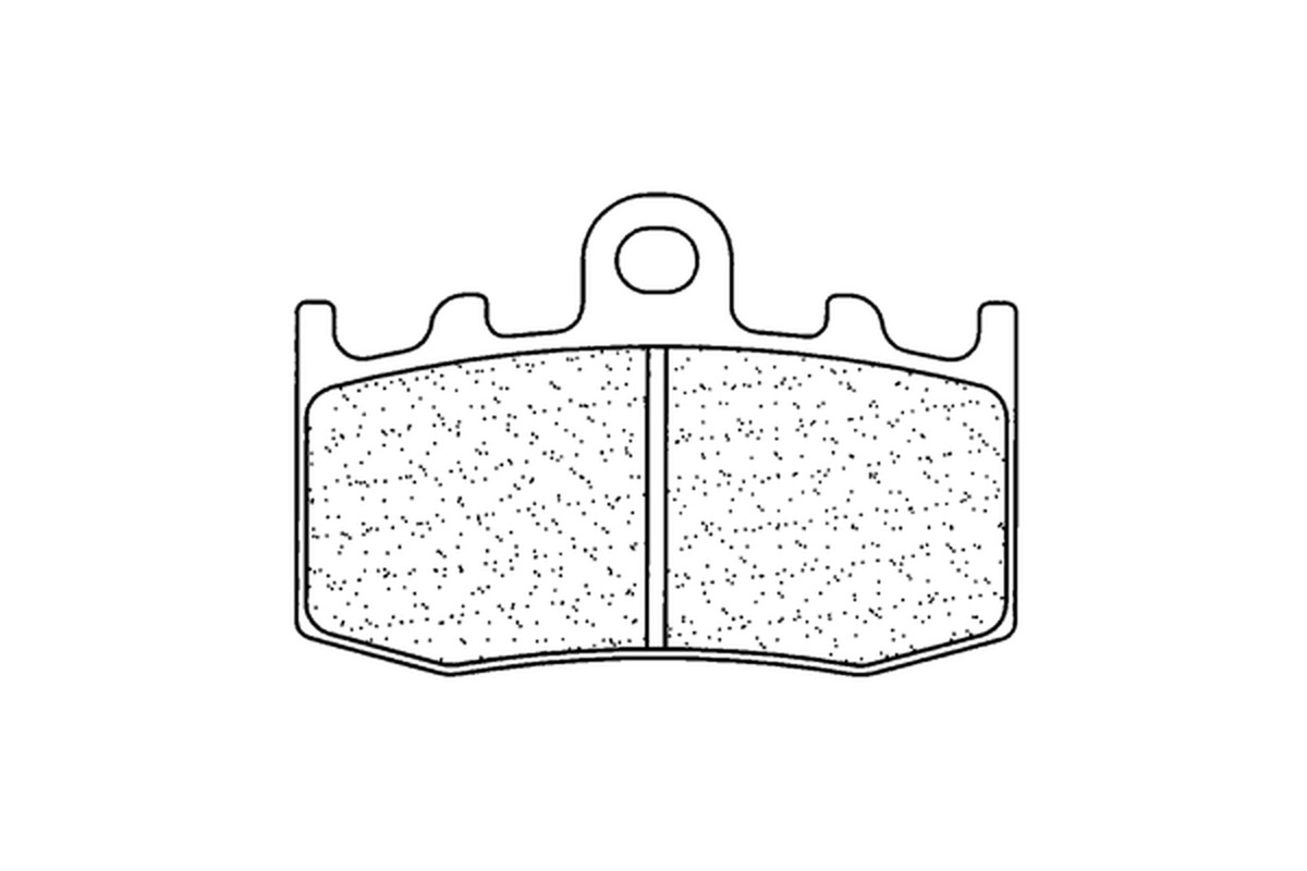 Plaquettes de frein CL BRAKES route métal fritté - 1101A3+