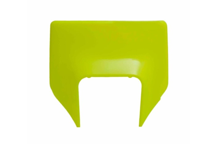 Plaque frontale RACETECH Neon Yellow Husqvarna