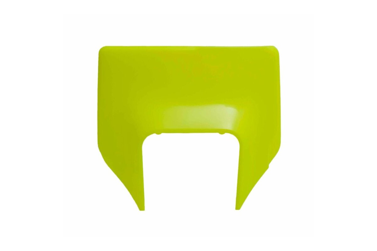 Plaque frontale RACETECH Neon Yellow Husqvarna
