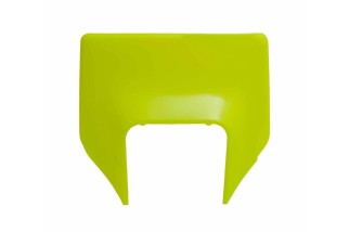 Plaque frontale RACETECH Neon Yellow Husqvarna