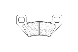 Plaquettes de frein CL BRAKES Quad métal fritté - 1171ATV1