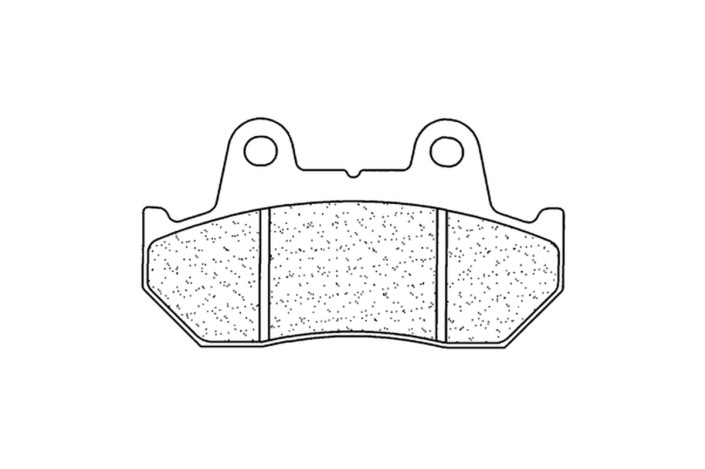 Plaquettes de frein CL BRAKES route métal fritté - 2382A3+