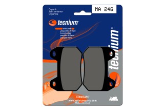 Plaquettes de frein TECNIUM route organique - MA246