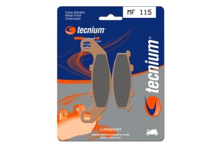 Plaquettes de frein TECNIUM Performance métal fritté - MF115