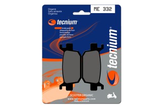 Plaquettes de frein TECNIUM Scooter organique - ME332