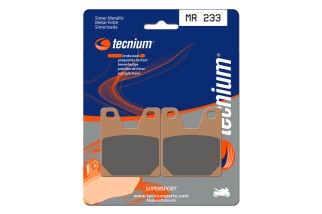 Plaquettes de frein TECNIUM Performance métal fritté - MR233