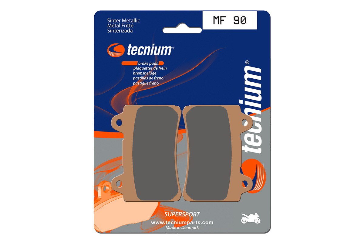 Plaquettes de frein TECNIUM Performance métal fritté - MF90