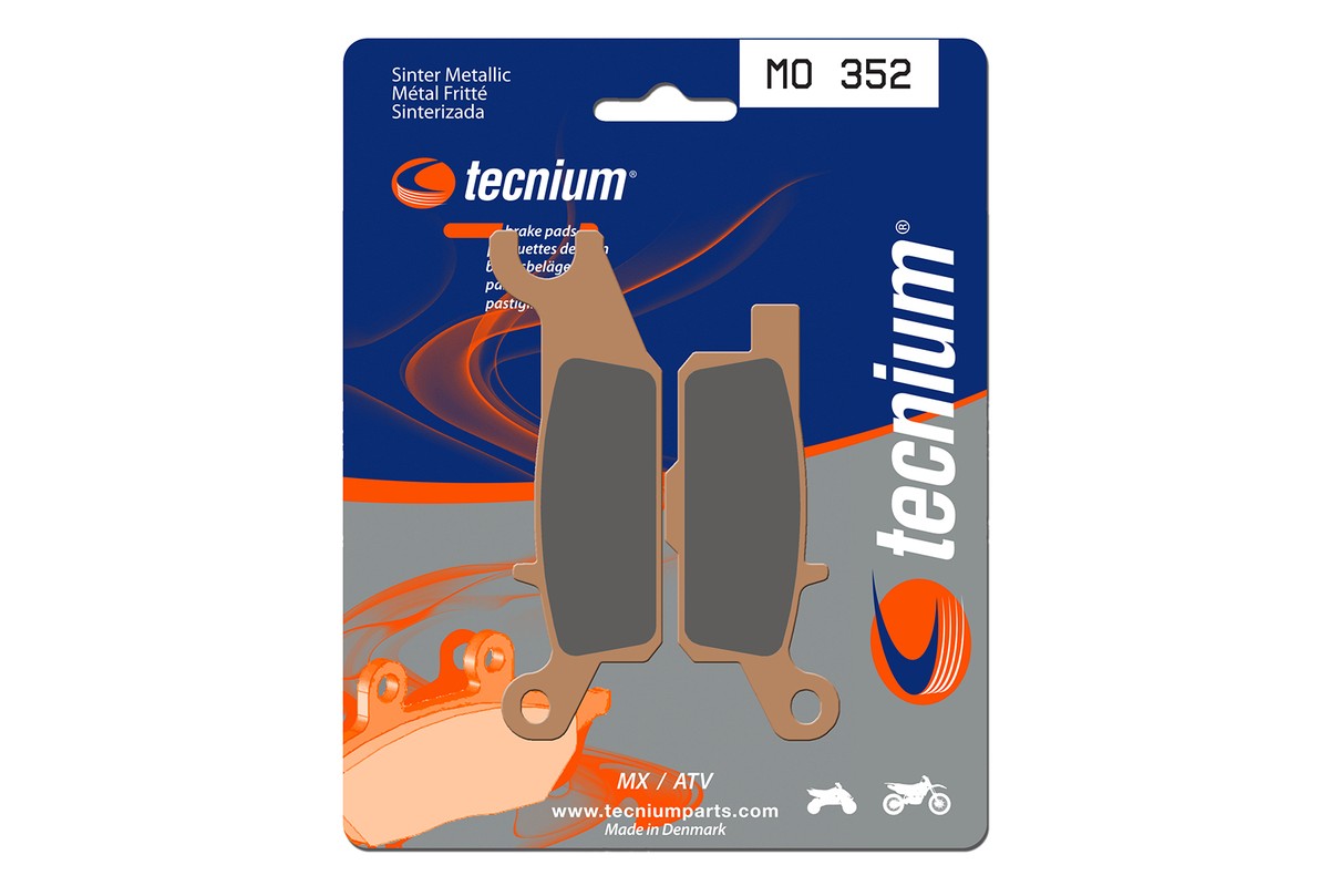 Plaquettes de frein TECNIUM MX/Quad métal fritté - MO352