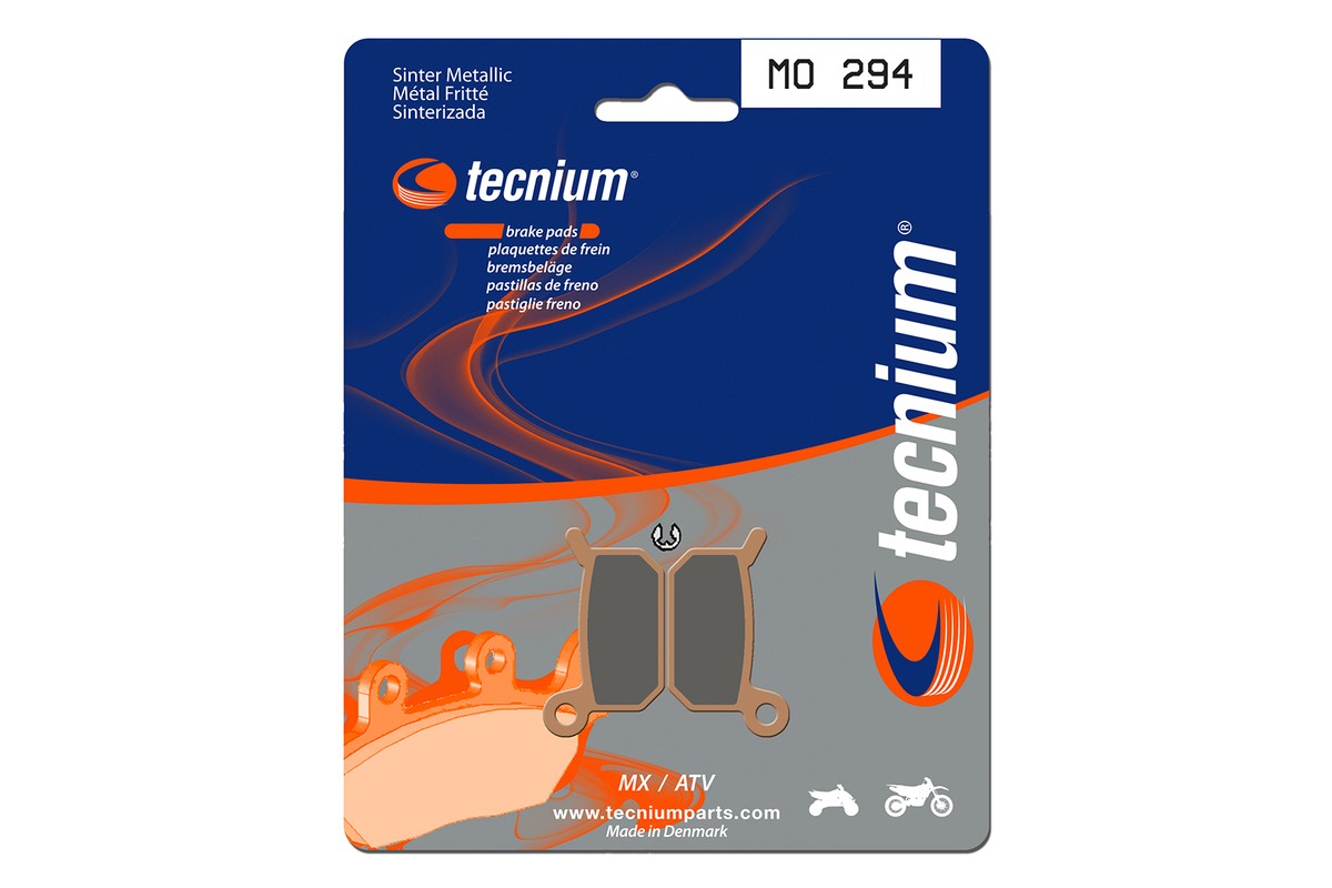 Plaquettes de frein TECNIUM MX/Quad métal fritté - MO294