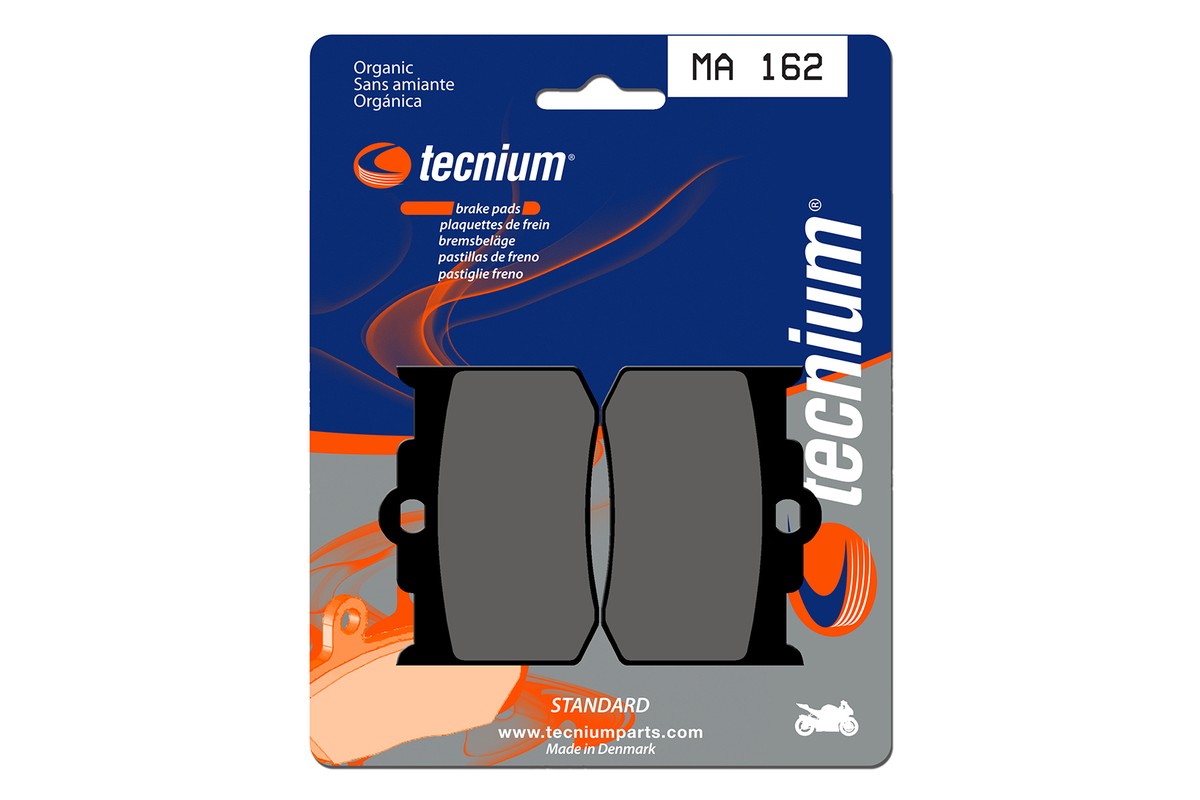Plaquettes de frein TECNIUM route organique - MA162