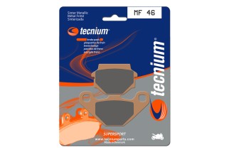 Plaquettes de frein TECNIUM Performance métal fritté - MF46