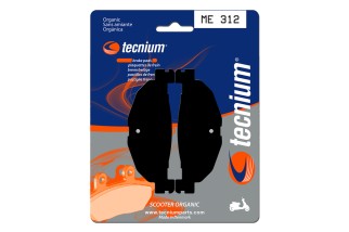 Plaquettes de frein TECNIUM Scooter organique - ME312