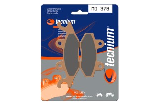 Plaquettes de frein TECNIUM MX/Quad métal fritté - MO378