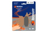 Plaquettes de frein TECNIUM MX/Quad métal fritté - MO316