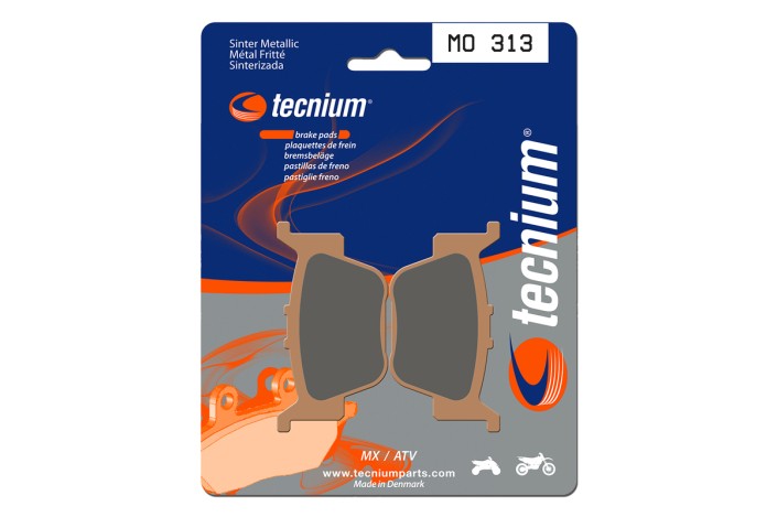 Plaquettes de frein TECNIUM MX/Quad métal fritté - MO313