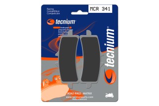 Plaquettes de frein TECNIUM Racing métal fritté carbone - MCR341