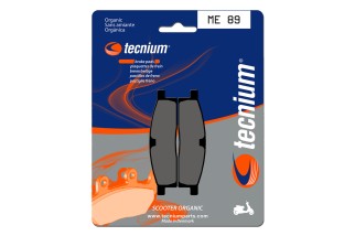 Plaquettes de frein TECNIUM Scooter organique - ME89