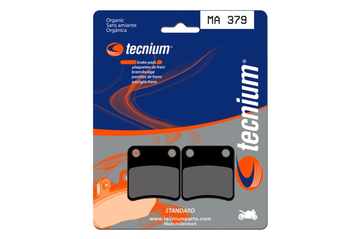 Plaquettes de frein TECNIUM route organique - MA379