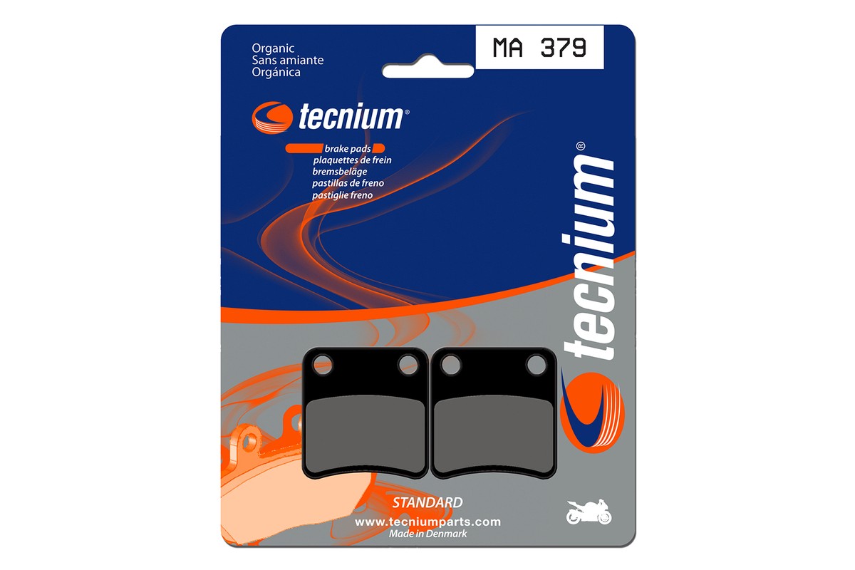 Plaquettes de frein TECNIUM route organique - MA379