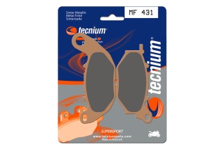 Plaquettes de frein TECNIUM Performance métal fritté - MF431
