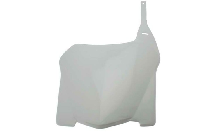 Plaque numéro frontale UFO blanc Honda CRF250R/450R