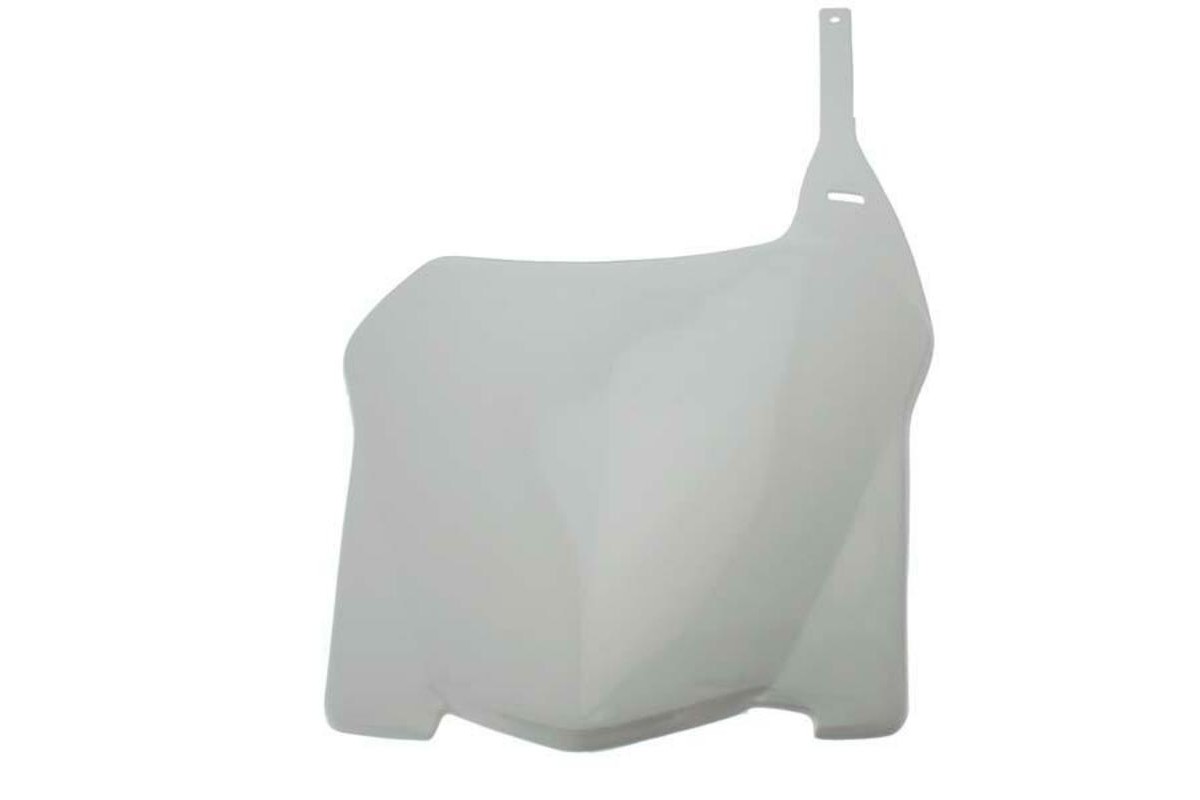 Plaque numéro frontale UFO blanc Honda CRF250R/450R