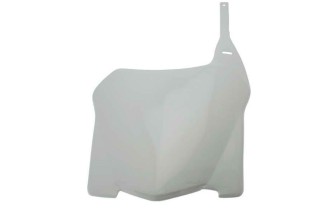 Plaque numéro frontale UFO blanc Honda CRF250R/450R