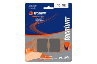 Plaquettes de frein TECNIUM MX/Quad métal fritté - MO92