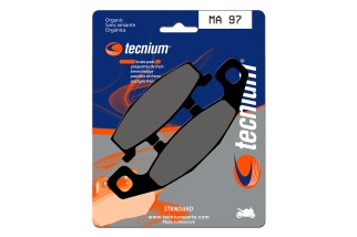 Plaquettes de frein TECNIUM route organique - MA97