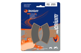 Plaquettes de frein TECNIUM MX/Quad métal fritté - MO255