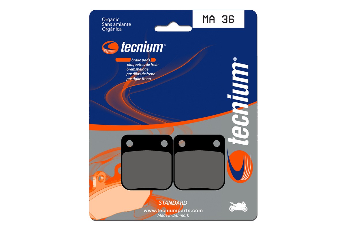 Plaquettes de frein TECNIUM route organique - MA36