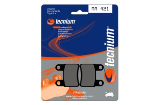 Plaquettes de frein TECNIUM route organique - MA421