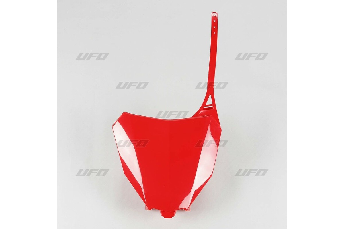 Plaque numéro frontale UFO rouge Honda CRF450R/RX