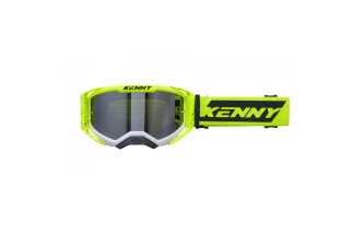 Masque KENNY Performance EVO 2 YELLOW WHITE SPLASH