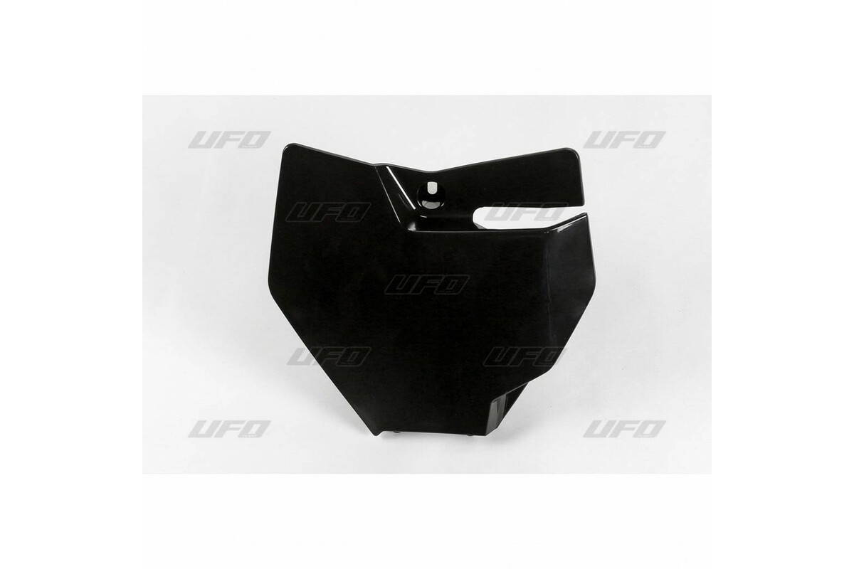 Plaque numéro frontale UFO noir KTM SX85