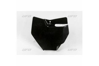 Plaque numéro frontale UFO noir KTM SX85