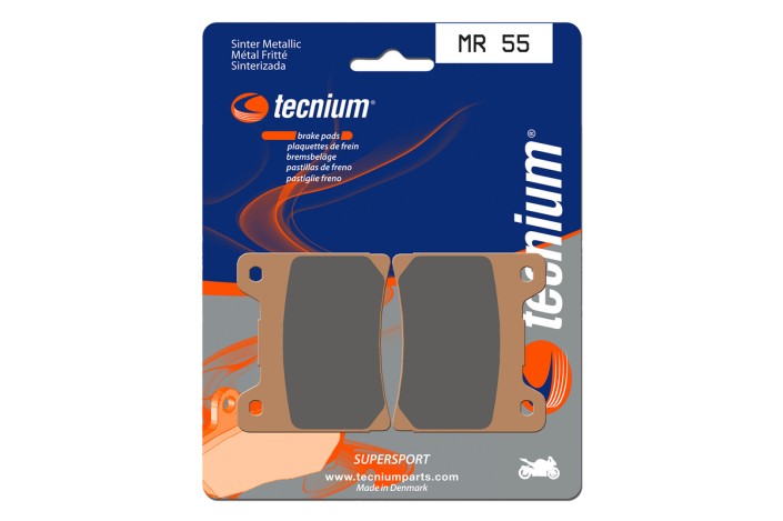 Plaquettes de frein TECNIUM Performance métal fritté - MR55