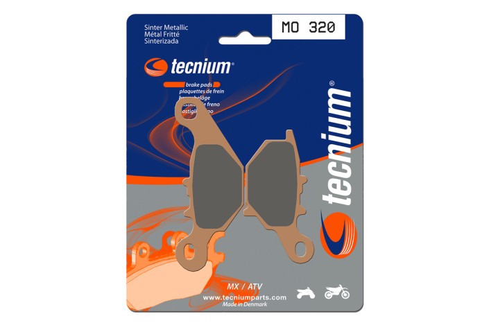 Plaquettes de frein TECNIUM MX/Quad métal fritté - MO320