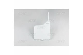 Plaque numéro frontale UFO blanc Suzuki RM125/250