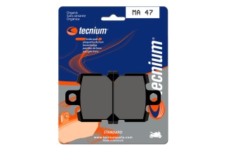 Plaquettes de frein TECNIUM route organique - MA47