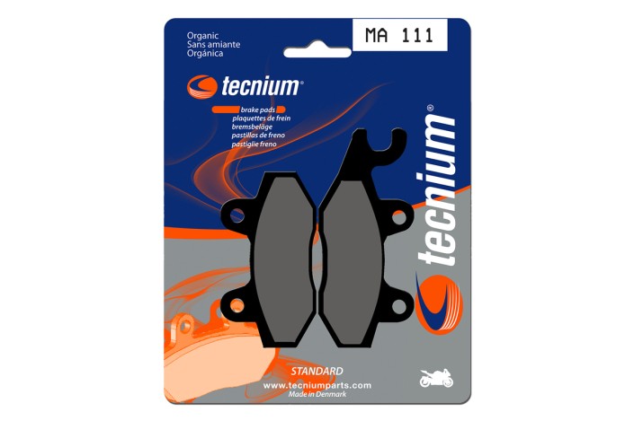 Plaquettes de frein TECNIUM route organique - MA111