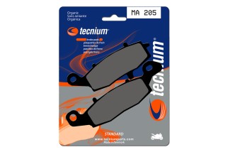 Plaquettes de frein TECNIUM route organique - MA205